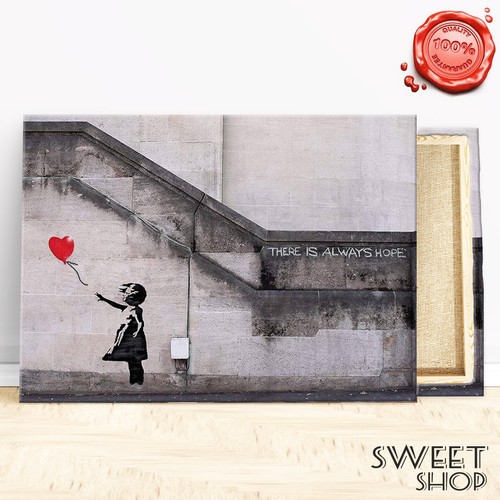 Quadro ballon girl bansky - ballon,