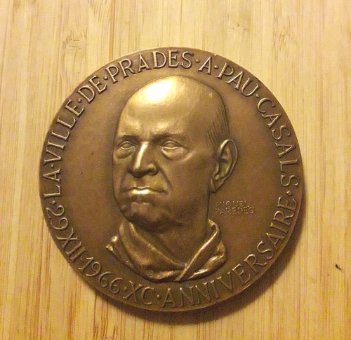 Médaille pau casals - mÉdaille,