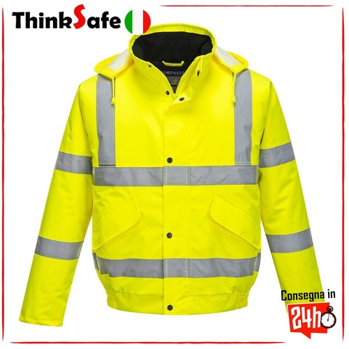 Bomber alta visibilita - visibilita', giallo