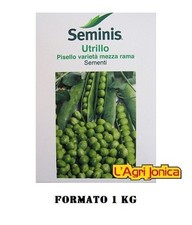 Semi Pisello Utrillo Seminis varietà mezza rama dolce