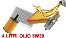 KIT 4 FILTRI TAGLIANDO OLIO