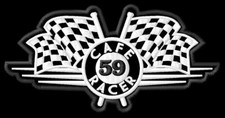 Cafe Racer 59 racing flags