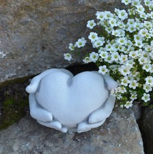 Cuore in mano elemento