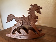 Red Mill Wood Holiday Rocking