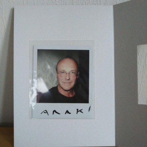 Nobuyoshi araki hand signed - nobuyoshi,