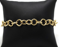 Bracciale Rosato maglia a