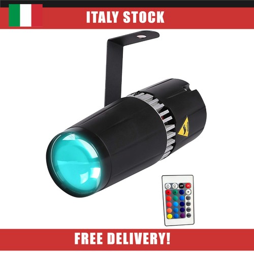 Faretto led rgb - 9w,