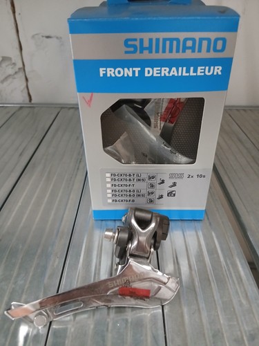 Deragliatore 2x10v shimano - deragliatore,