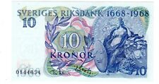 Biglietto SVEDESE 10 CORONE