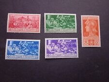  1930 Regno- 4º cent.della morte di F.Ferrucci 5 valori serie completa Nuovi MLH