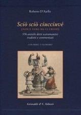 Scio' Scio' Ciucciuve' (Non è