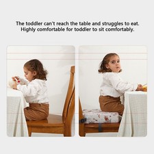`Sedia da cucina rialzo bambino pranzo booster fondo antiscivolo per bambino