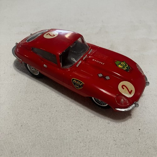 Slot car vintage jaguar type - vintage,