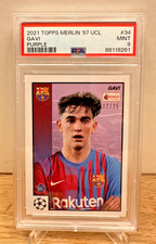 2021 topps merlin gavi - merlin, 97