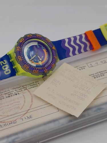 Swatch scuba vintage - scuba,