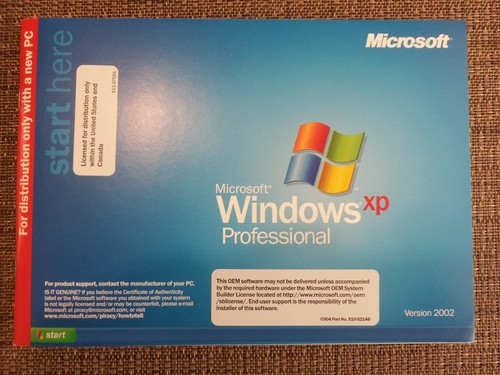 Microsoft windows pro cd - pro,