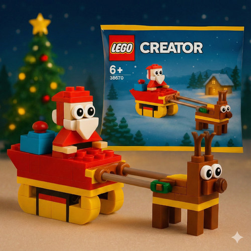 Lego 30670 babbo - 30670, natale's