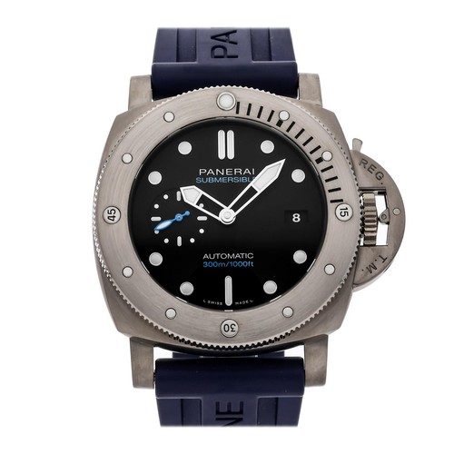 Panerai submersible titanium - panerai,