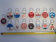 KEYRING PORTACHIAVI LOTTO PORTACHIAVI ANNI '70 VARI ASSORTITI 15X