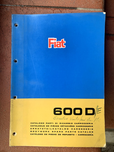 Catalogo originale ricambi - , di