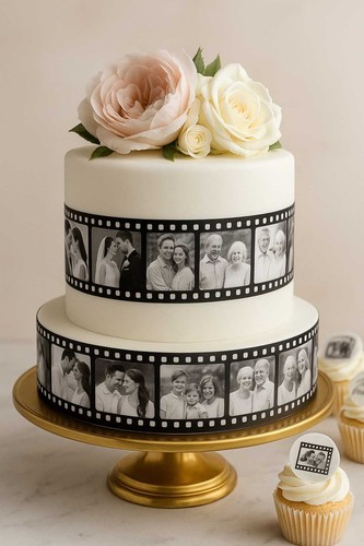 Cake topper striscia pellicola - cake,