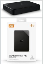 WD 6TB Elements AE Usb 3.2