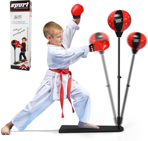 Punching ball per - punching, e