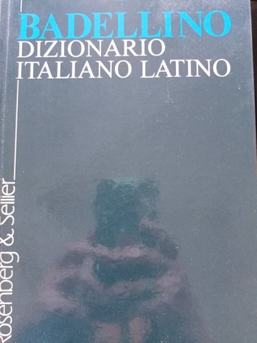 Dizionario italiano latino