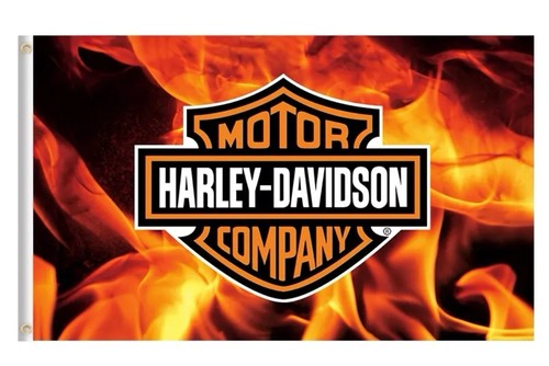 Bandiera harley davidson - harley,