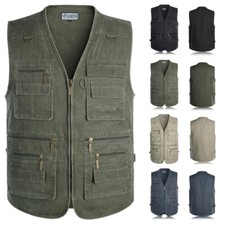 Gilet uomo multitasche pesca