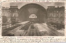 # TORINO: INTERNO DELLA STAZIONE PORTA NUOVA - 1899