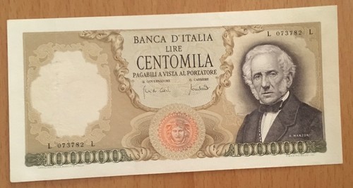 Bellissima banconota lire - banconota,