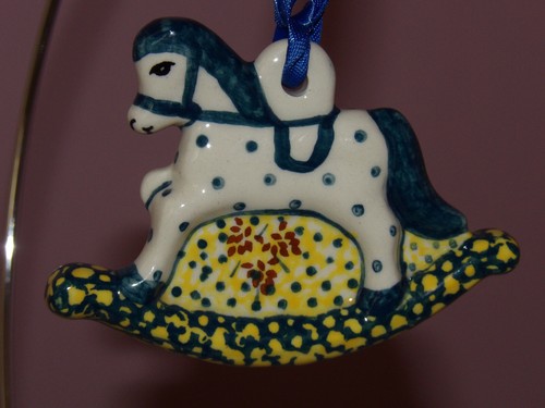 Ornamento cavallo dondolo in - cavallo,