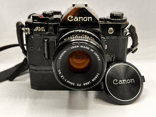 Canon con 50mm f 1 - a-1, fd
