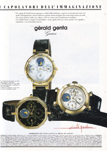D1a orologio gerald genta - d1a,