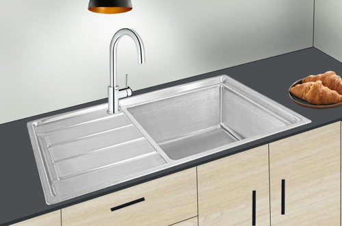Lavello 80x50 acciaio inox 304