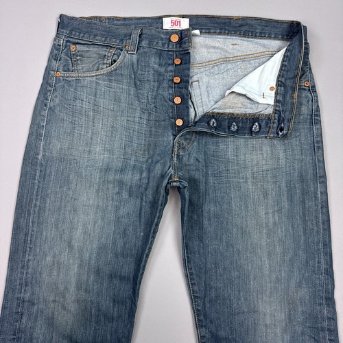Jeans levis 501 - 38x34, blu