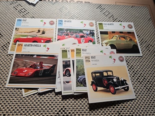 Auto fiat abarth 29 schede - 29,