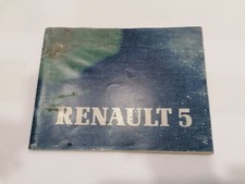 Renault libretto libro - libretto,
