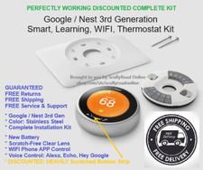 Google Nest Termostato Acciaio