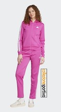 TUTA DONNA ADIDAS ESSENTIALS 3-STRIPES - JD5436 col. fucsia/bianco