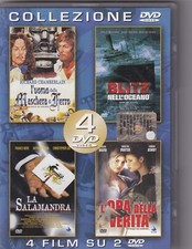 4 FILM 2 DVD : MASCHERA DI FERRO + BLITZ NELL'OCEANO + SALAMANDRA + ORA VERITA'