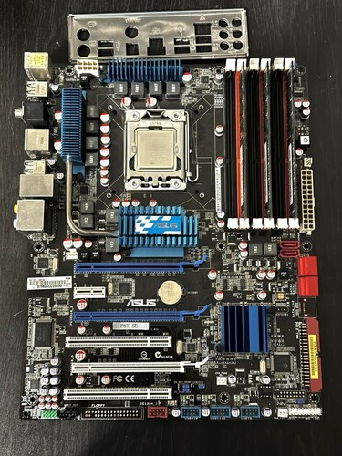 Scheda madre asus p6t combo - scheda,