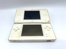 console Nintendo DS Lite bianco Parti di ricambio (schermo inferiore rotto)
