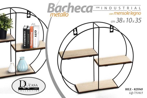 Mensola bacheca parete - mensola,
