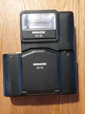Minox 35 AL + FA-35 Flash Black nero flash fotocamera macchina fotografica analogica 