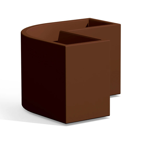 Fioriera curva vaso - vaso, angolare