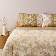 Copripiumino matrimoniale Bassetti completo letto Granfoulard Agrigento cotone