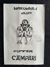 FORTUNATO DEPERO - BITTER CAMPARI