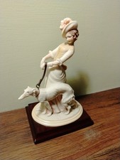 Statuina donna vittoriana